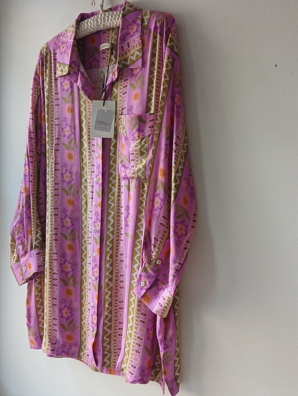 Spell Goldie Shirt Desert Rose Print Women's Large NWT - Picture 2 of 9